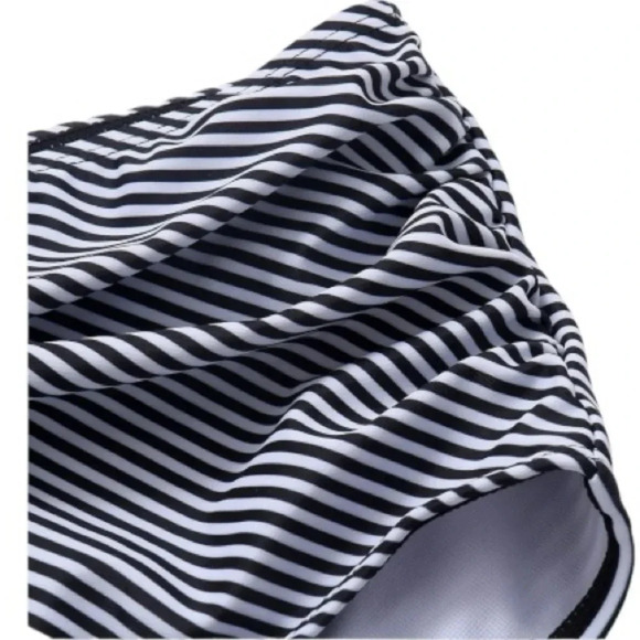 NWT Aqua Eve Women's Plus Size 2 Piece Swimsuit Off Shoulder Bikini High Waisted - Picture 7 of 8